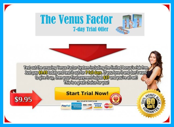 venus factor trial offer low price